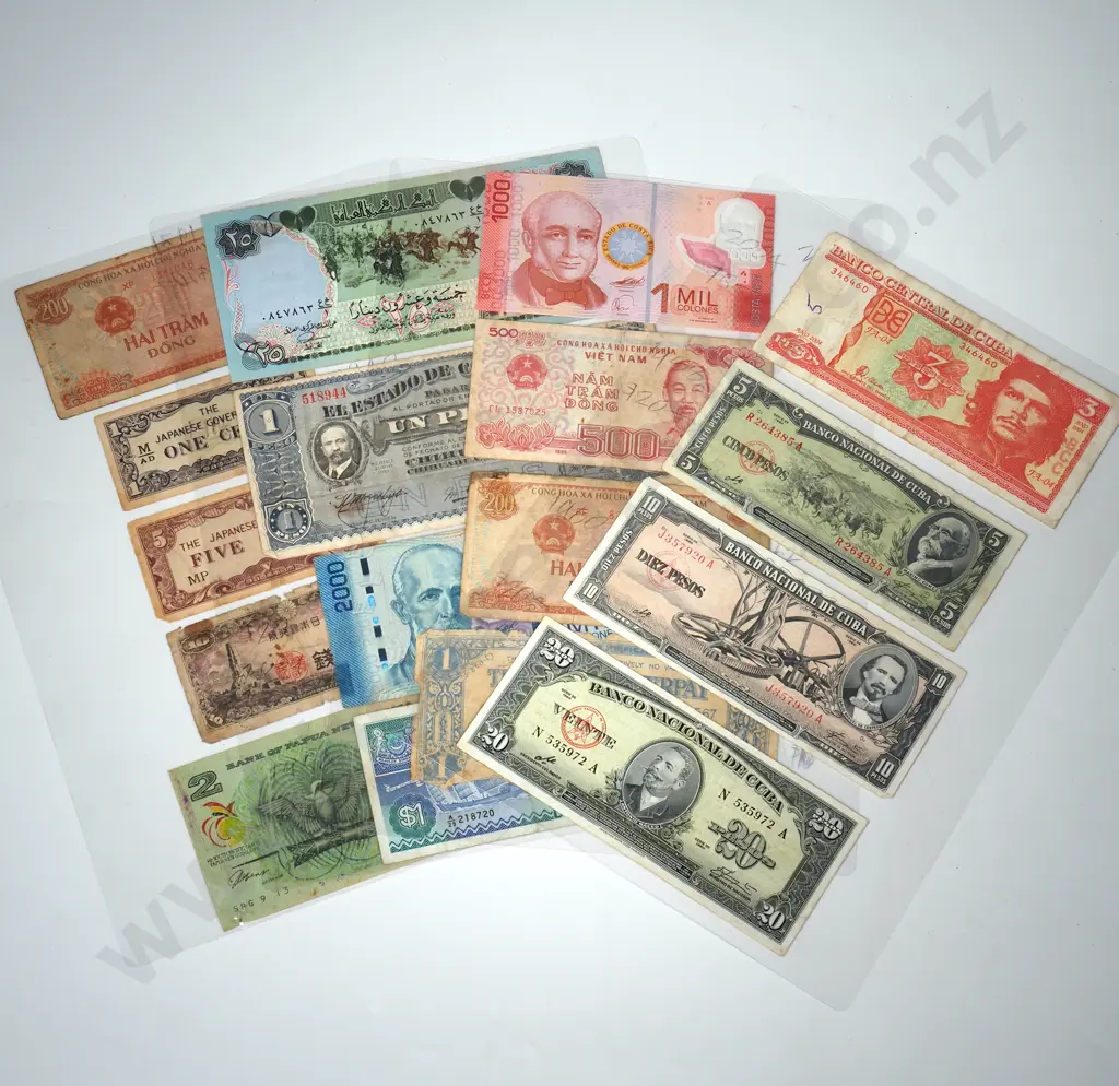 Mixed Currency - Four Sheets Image 1++