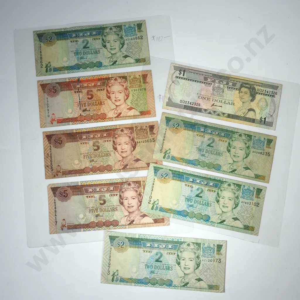 Eight Fiji Dollars Image 1++