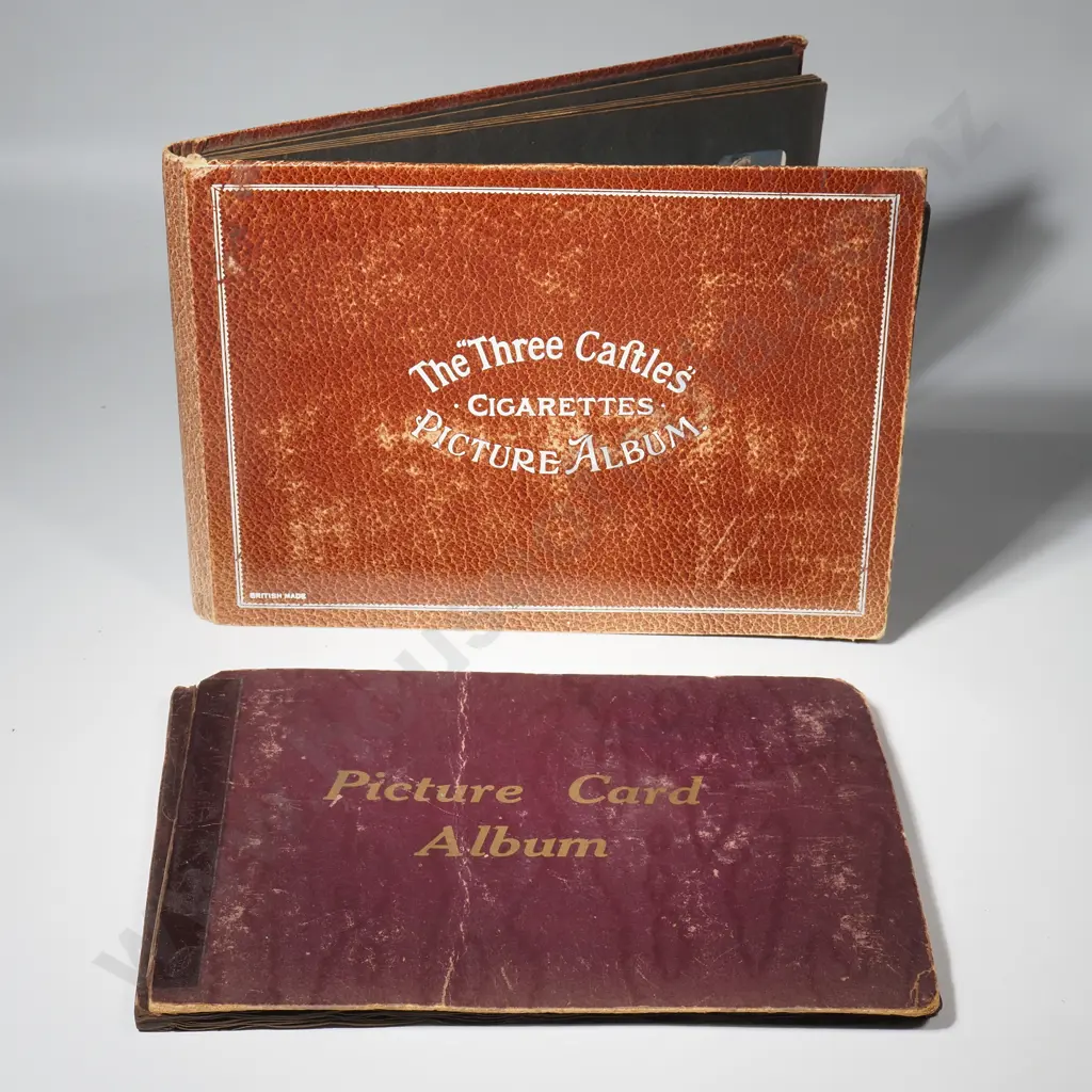 Two Cigarette Card Albums Image 1++