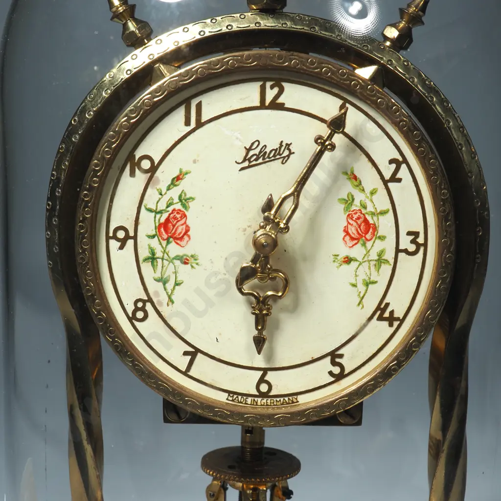 Vintage Schatz 400 Day Mantle Clock Image 1++