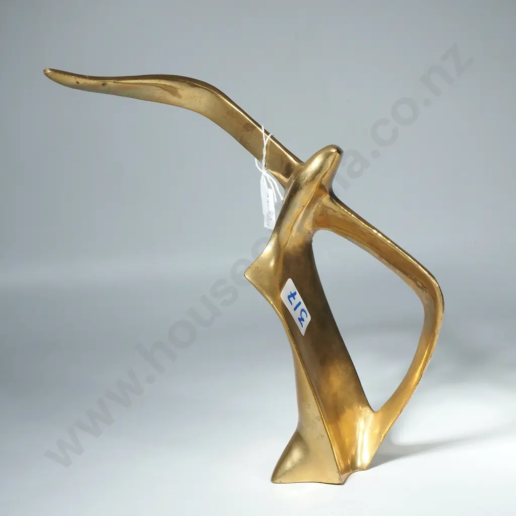 Stylized Brass Seagull.  Image 1++