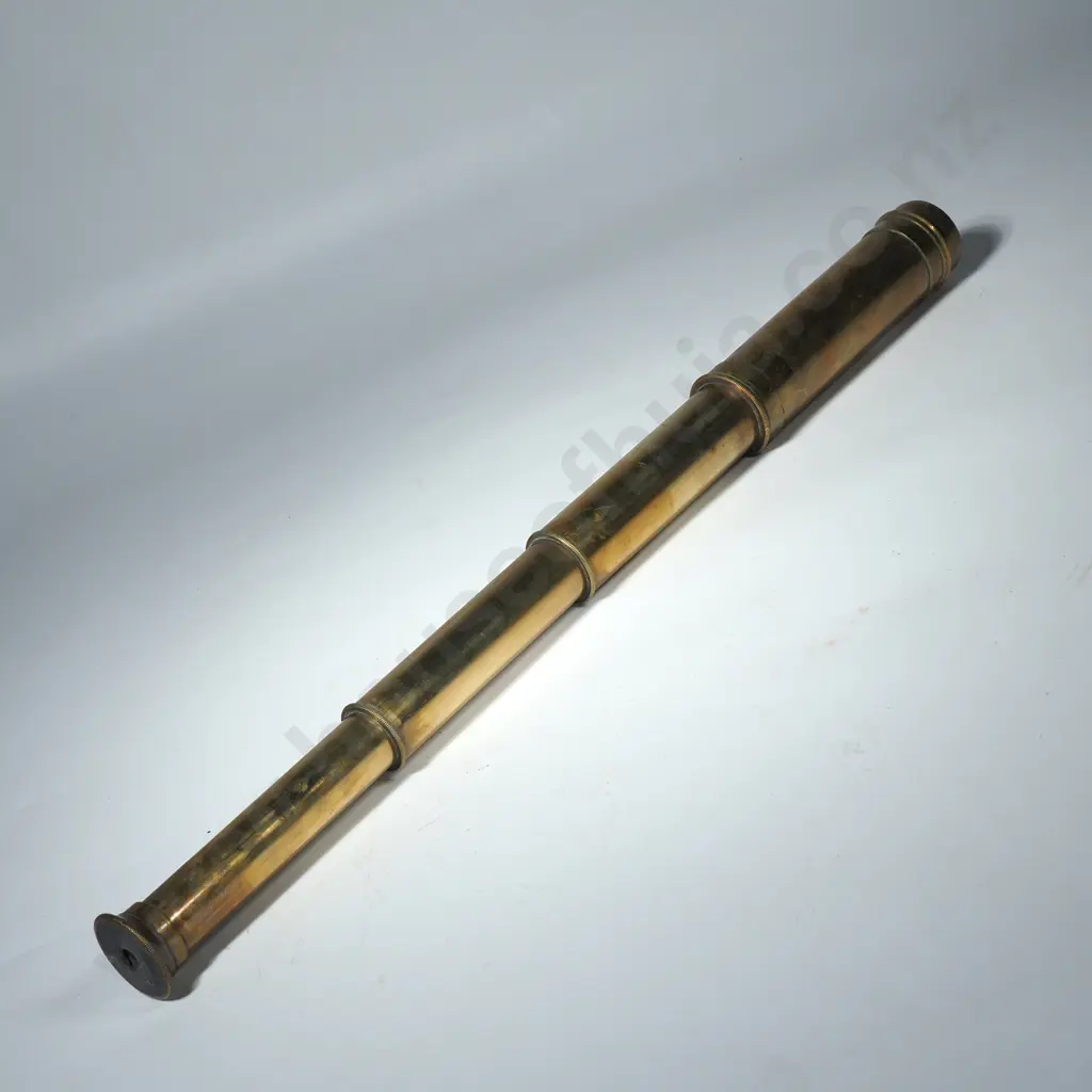 Small Vintage Brass Spyglass Telescope  Image 1++