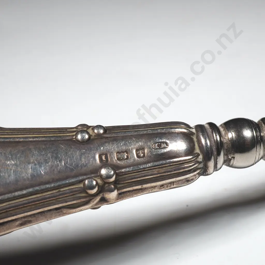 Sterling Silver Boot hook. Birm 1908. Image 1++
