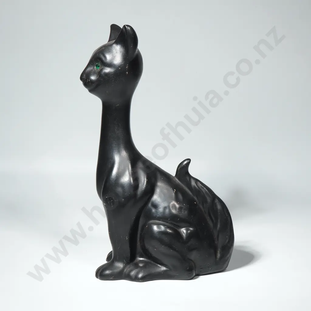 Porcelain Black Cat Image 1++