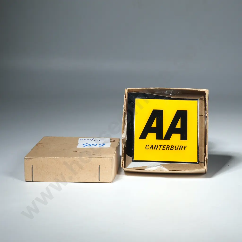 Square AA Membership Car Badge from Canterbury Image 1++