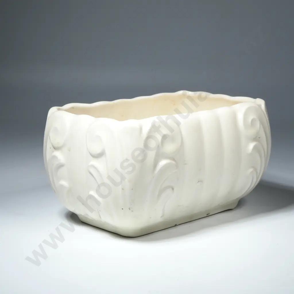 Crown Lynn Trough Vase (Unmarked) 599 Image 1++