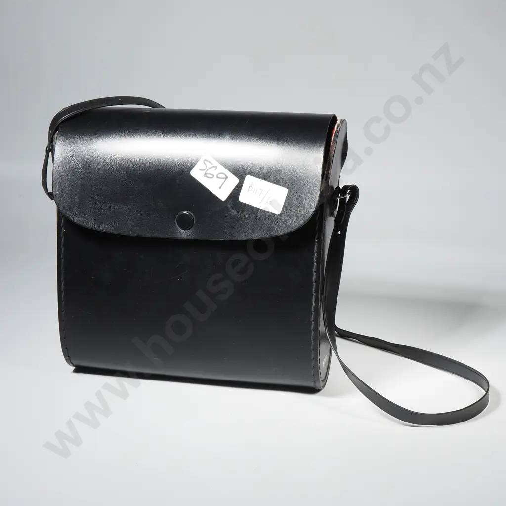 Hanimex 20 x 50 Binoculars w Coated Optics in Leather Case Image 1++