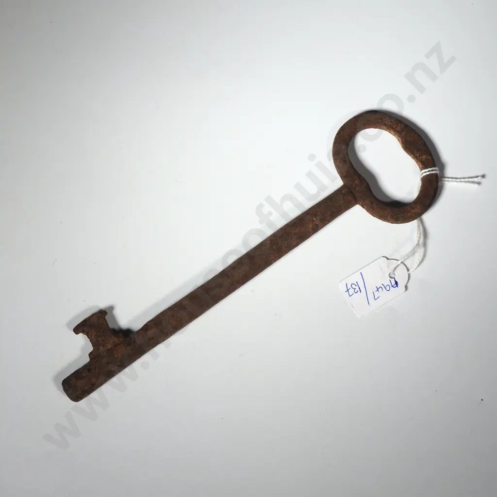 Antique Iron Skeleton Key Image 1++