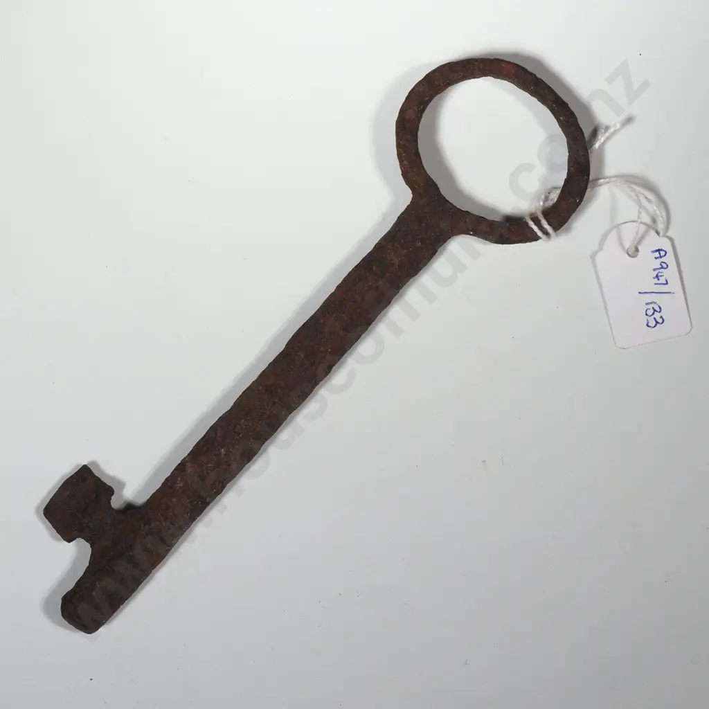 Antique Iron Skeleton Key Image 1++