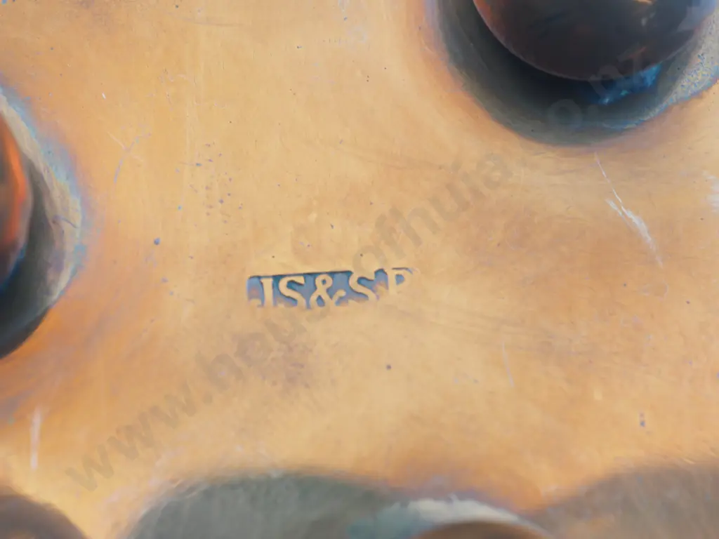 Early 20th Century Miniature Jardinere w Satin Ribbon Image 1++