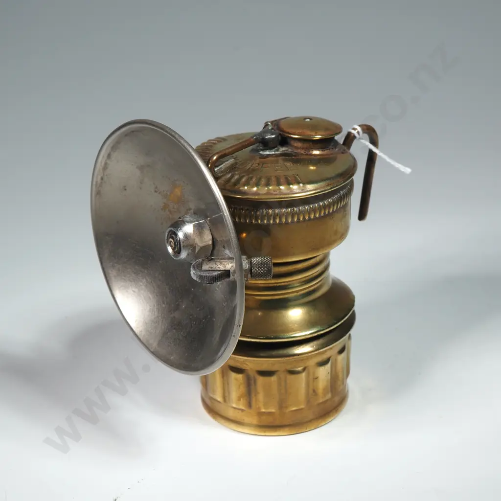 Guys Dropper Carbide Miners Lamp Manufactured by The Universal Lamp Co Image 1++