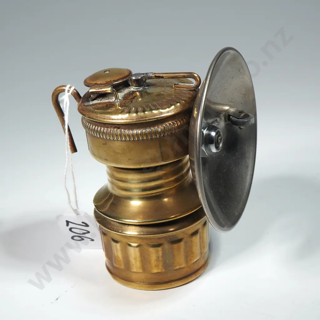 Guys Dropper Carbide Miners Lamp Manufactured by The Universal Lamp Co Image 1++