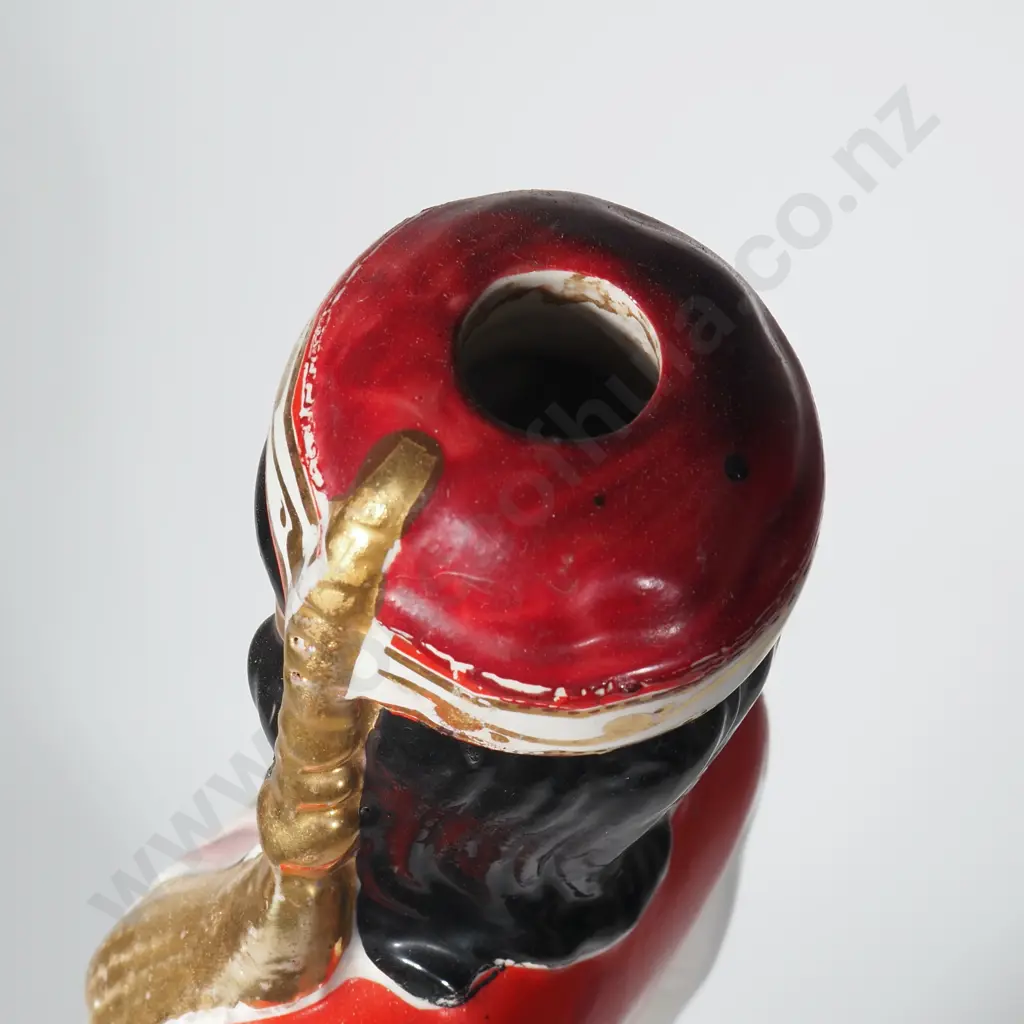 Metaxa Greek Liquor Decanter in the Form of a Local Girl  Image 1++