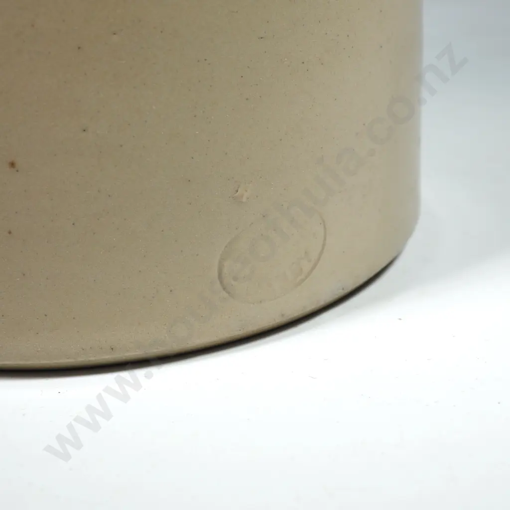 Two Tone Stoneware Utensil Container Image 1++