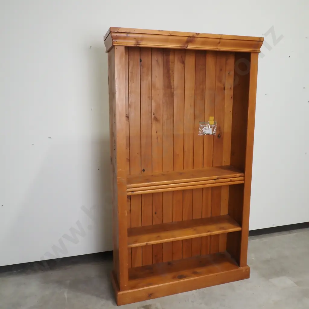 Recycled Rimu Bookcase w Adjustable Shelves Image 1++