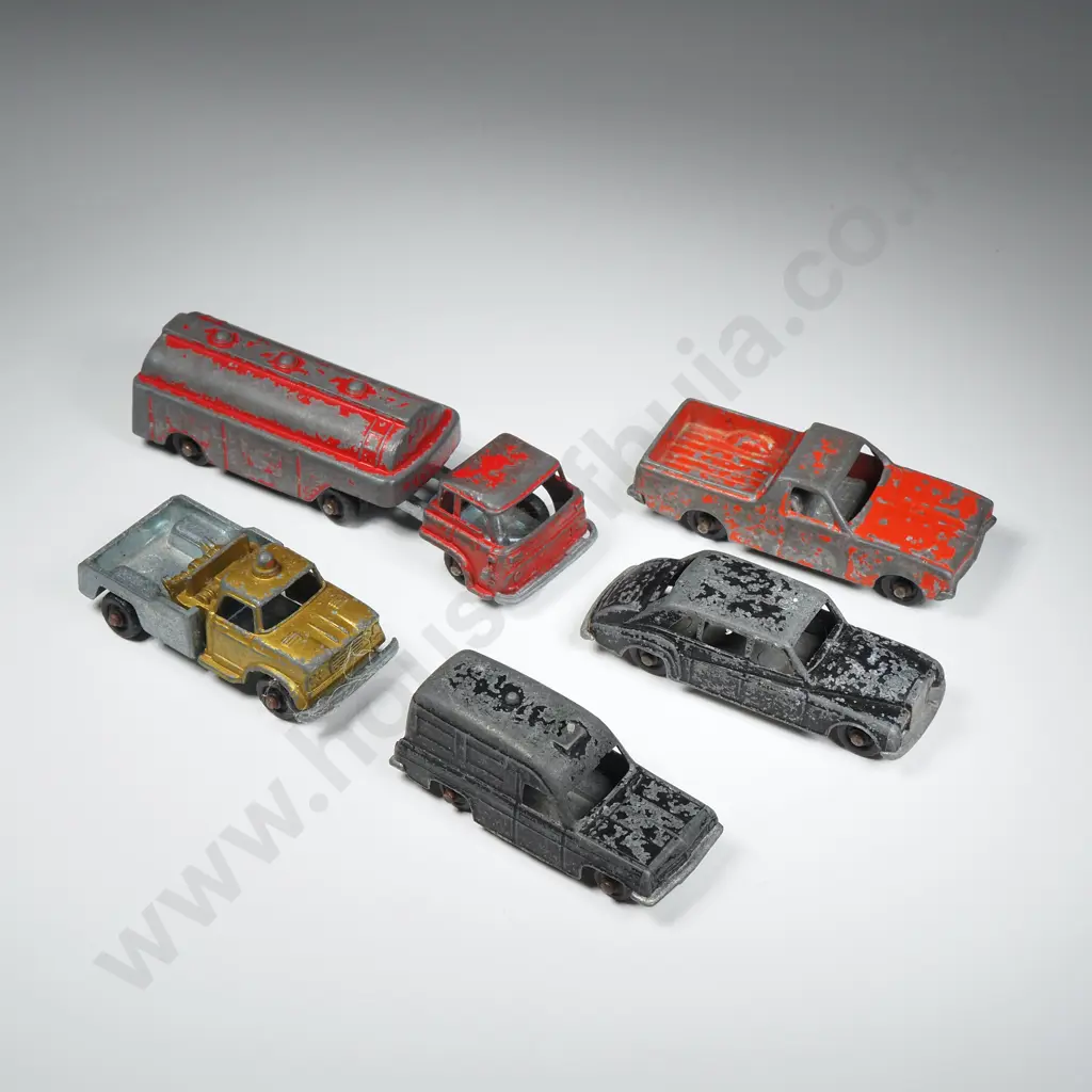 Five Vintage Fun Ho Toy Cars  Image 1++