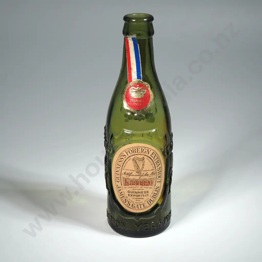 1953 Coronation Guiness Bottle  Image 1++