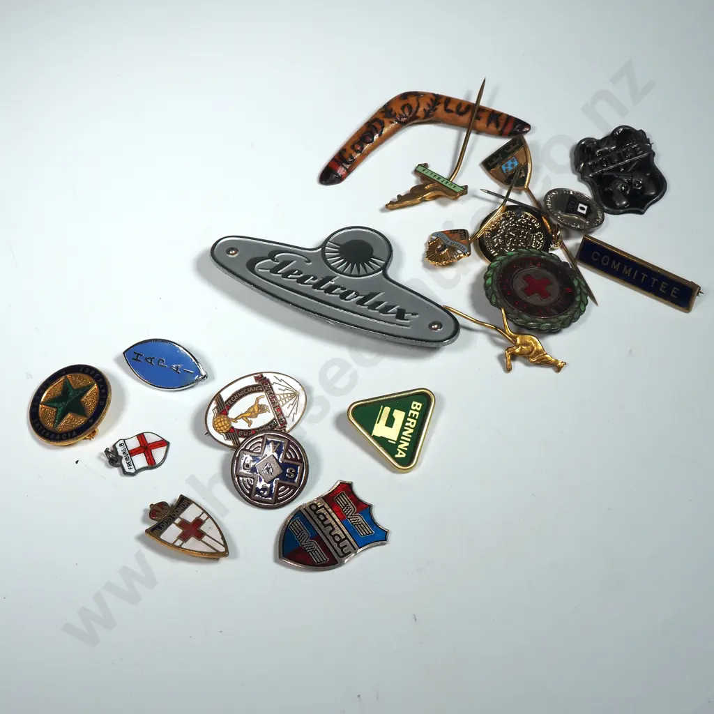 Assorted Lot of Vintage Badges Image 1++
