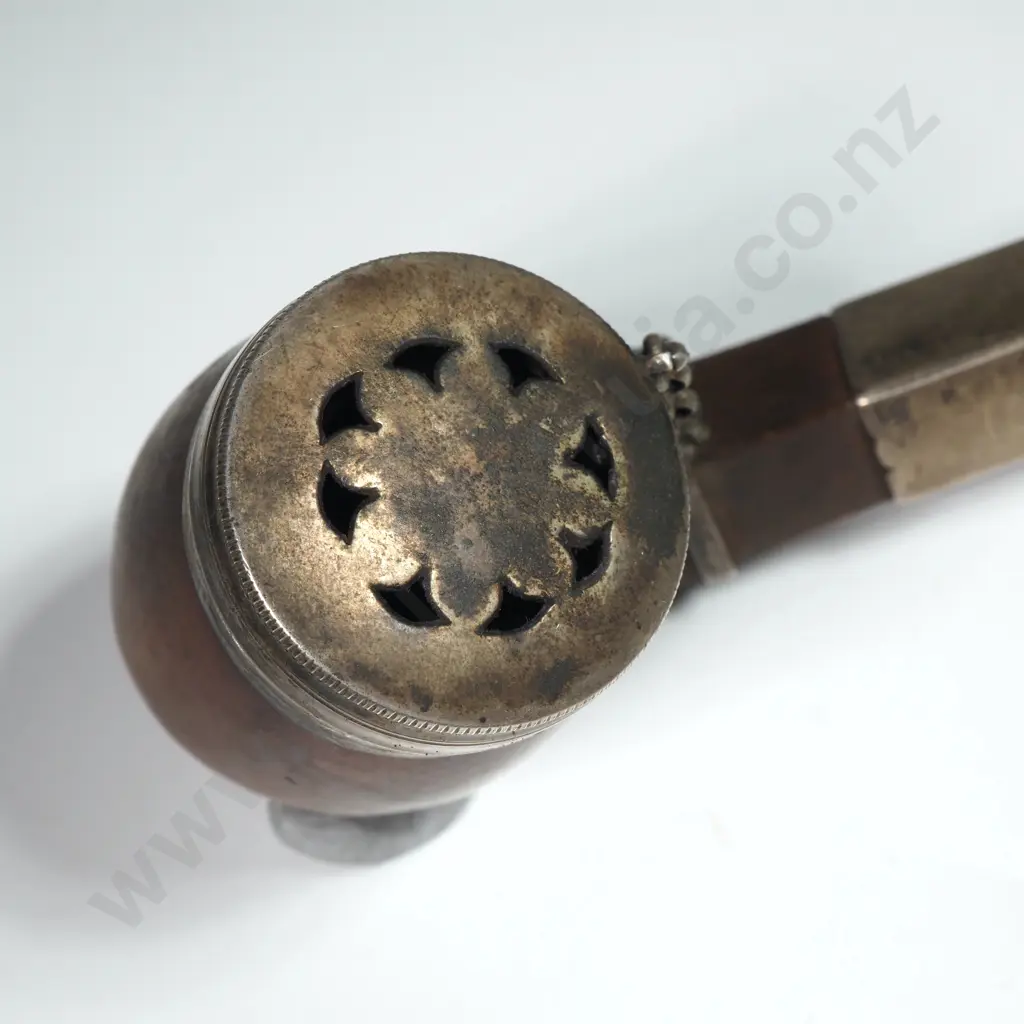 Vintage Hand-Carved Tobacco Pipe In Original Case Image 1++