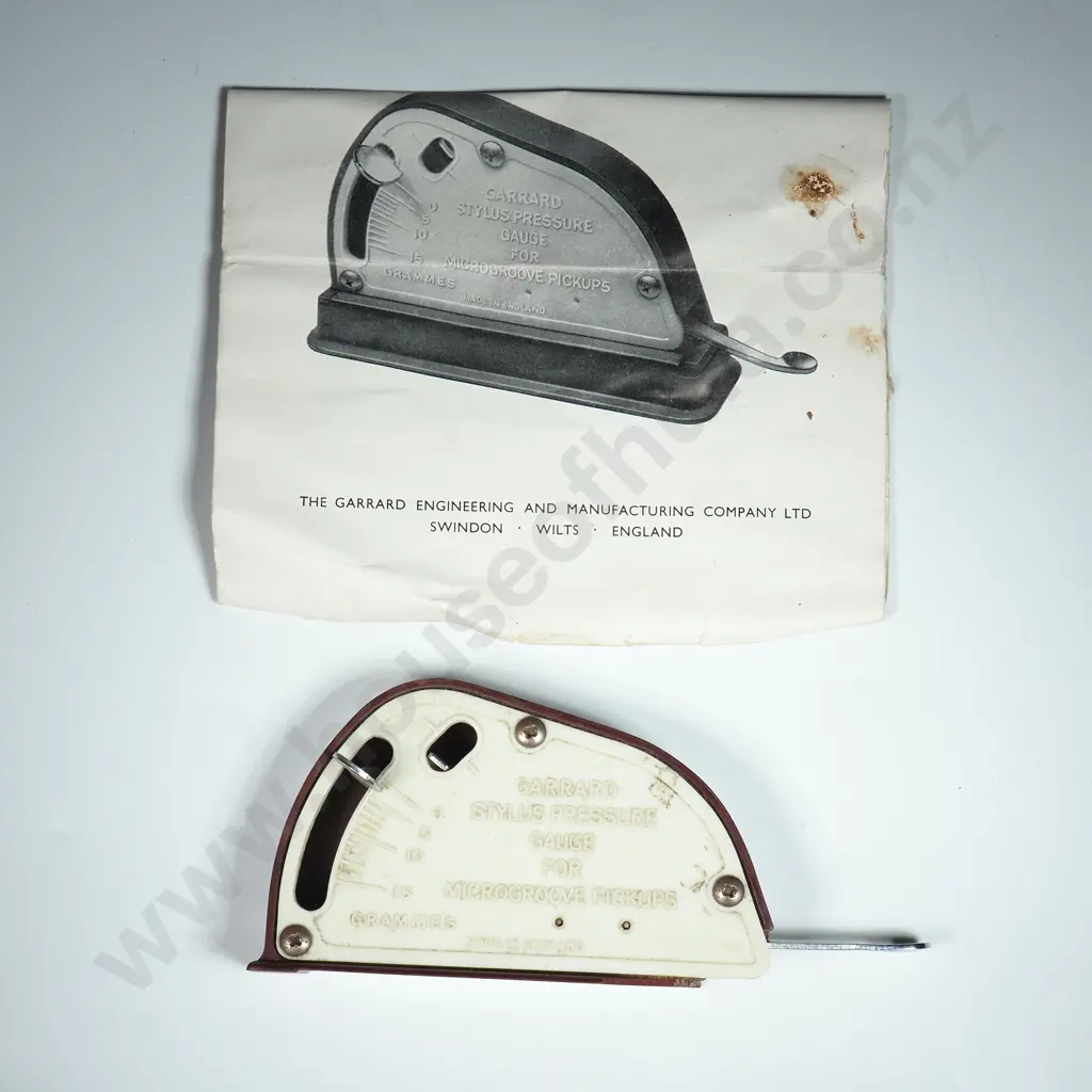 The Garrard Model SPG.2 Stylus Pressure Gauge Image 1++