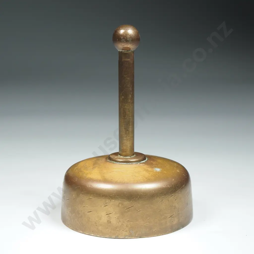 Small Mid Century Brass Bell  Image 1++