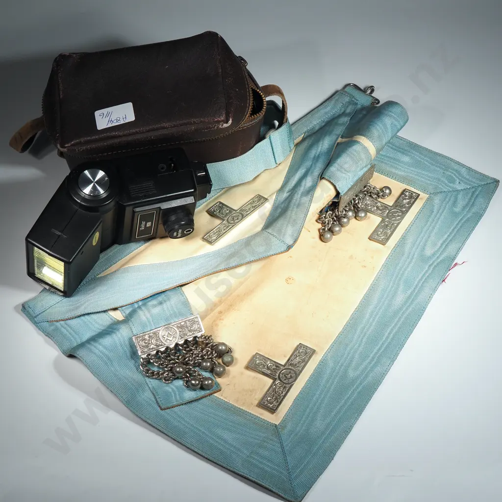 Camera Flash & Two Lodge Aprons Image 1++