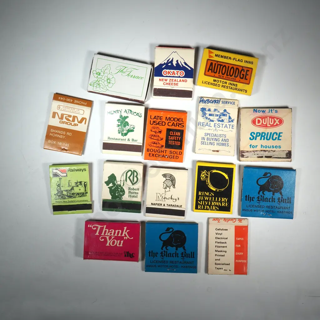 Assorted Lot of Two Hundred & Ten Matchboxes Image 1++