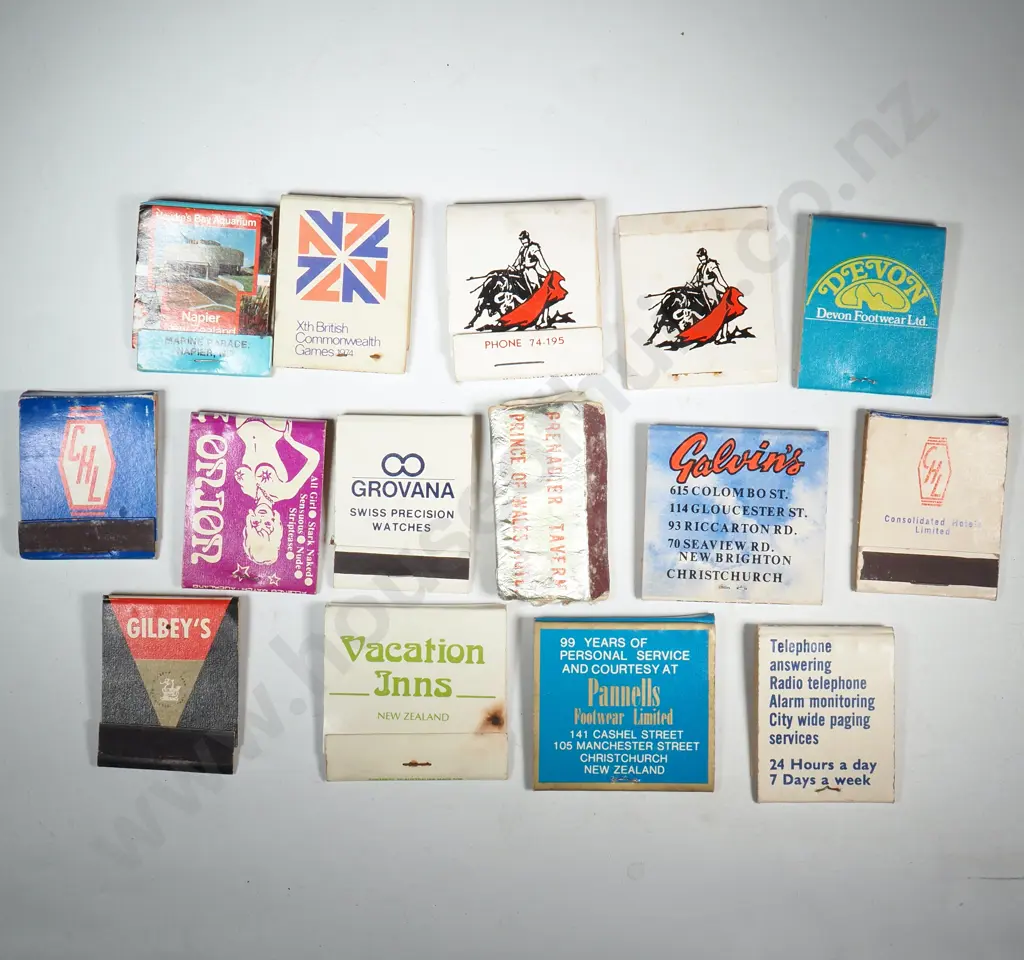 Assorted Lot of Two Hundred & Ten Matchboxes Image 1++