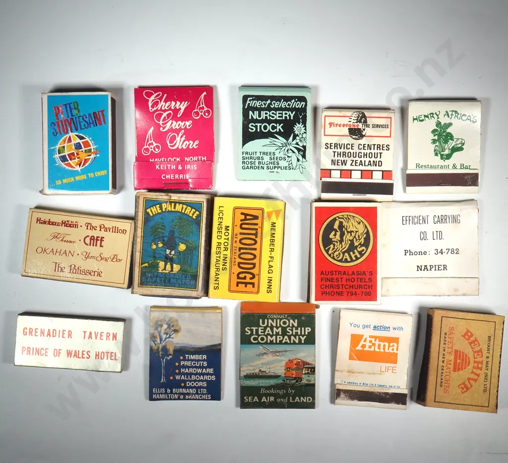 Assorted Lot of Two Hundred & Ten Matchboxes Image 1++
