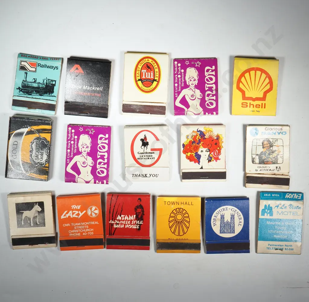 Assorted Lot of Two Hundred & Ten Matchboxes Image 1++