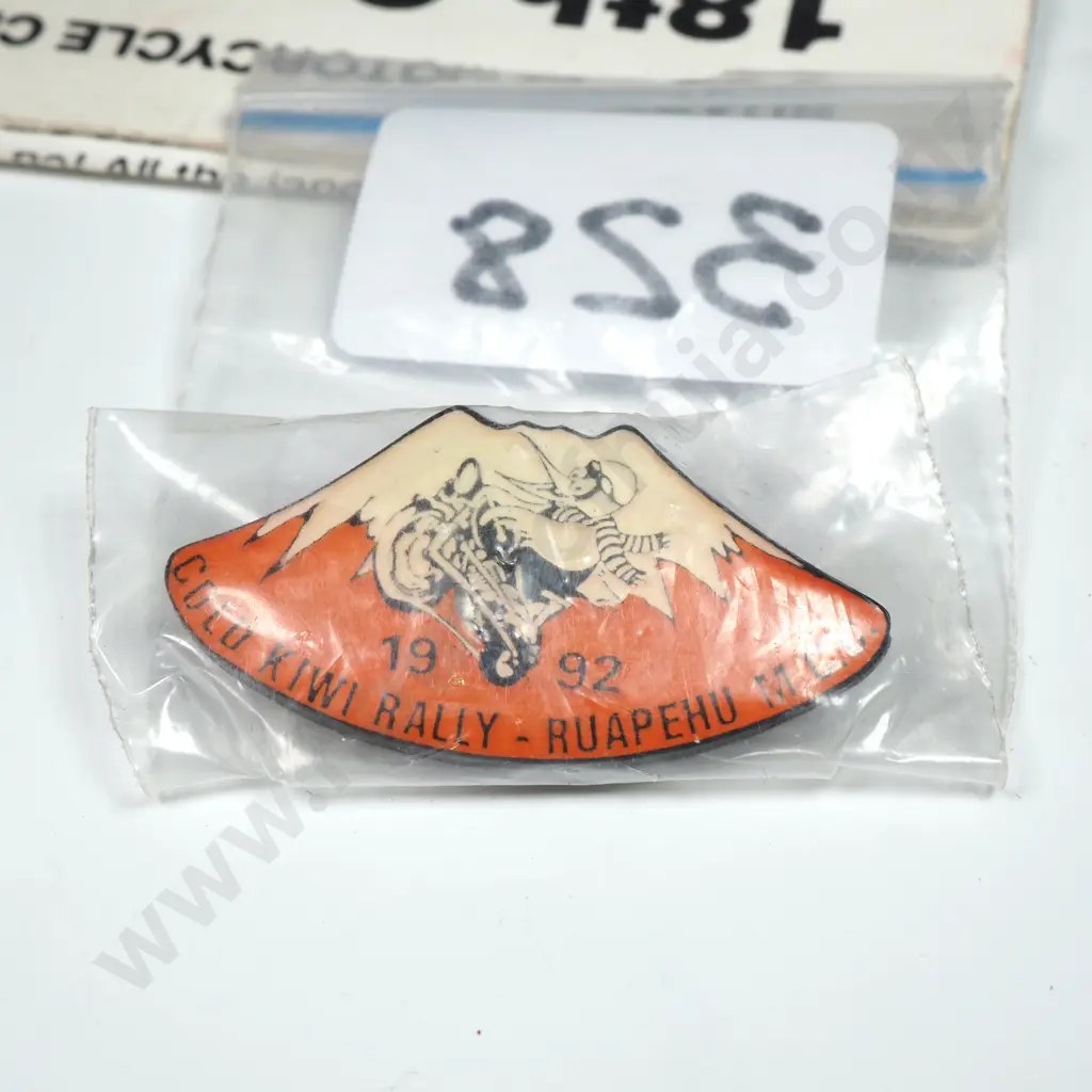 18th Cold Kiwi  Rally 1992 badge Image 1++