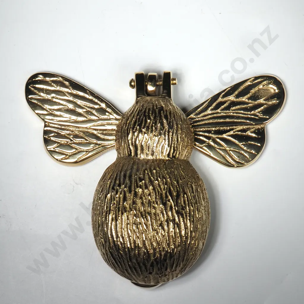 Brass Bee Shaped Door Knocker - Heavy Image 1++