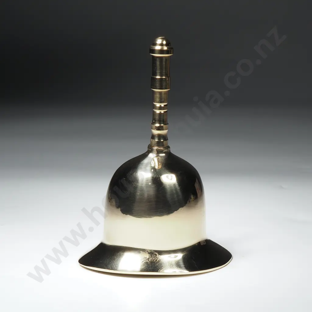 Vintage Brass Hand Bell Image 1++