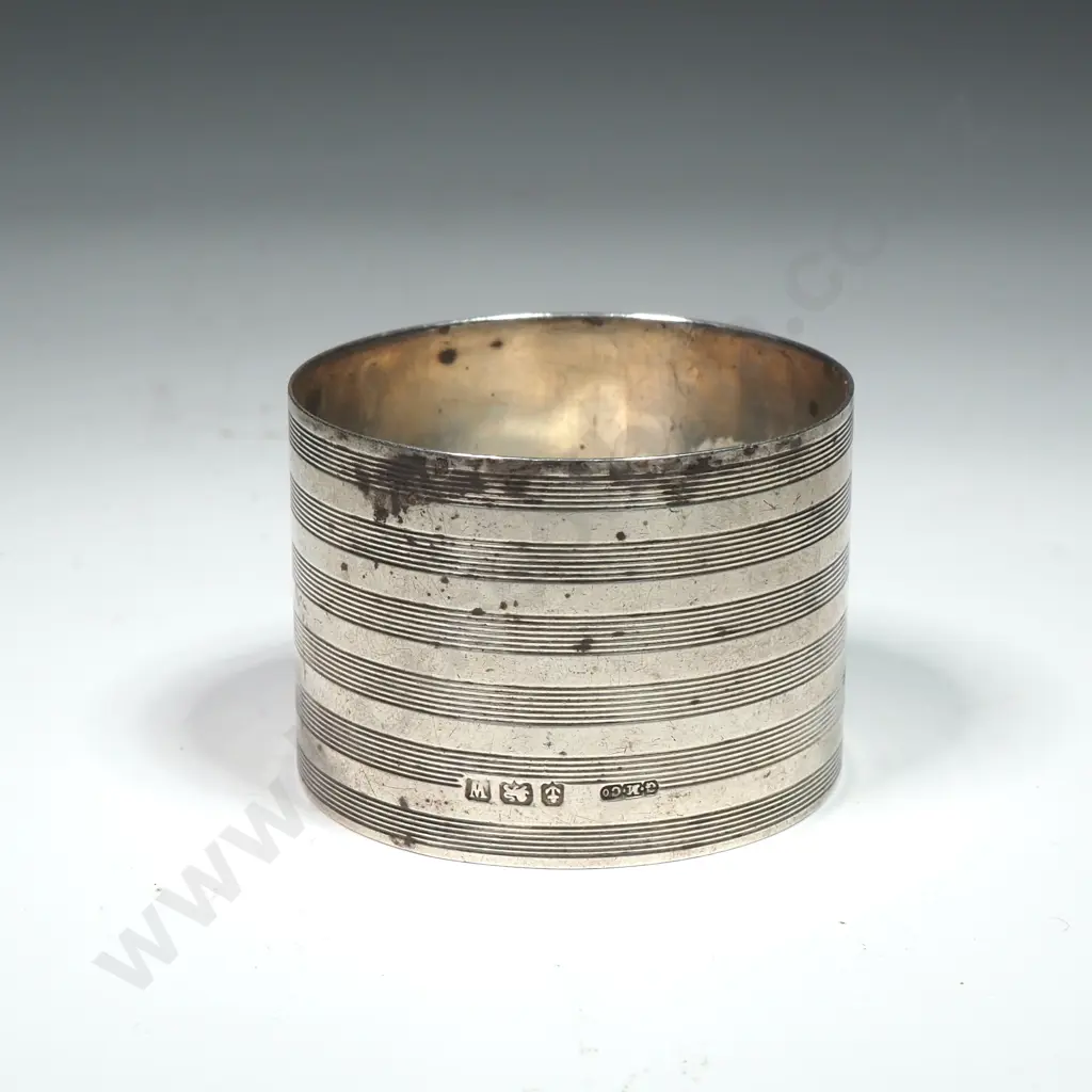 Sterling Silver Napkin Ring Image 1++