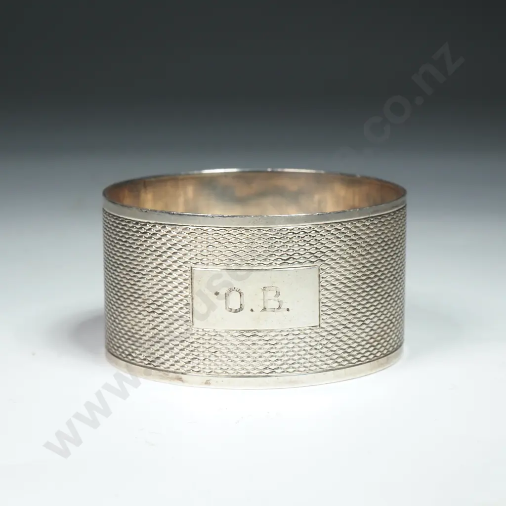 Sterling Silver Napkin Ring Image 1++