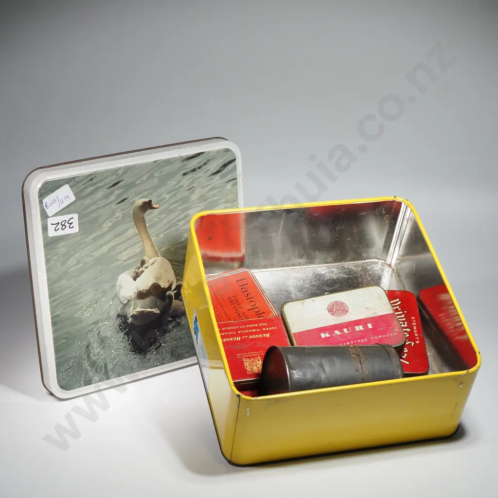 Five Vintage Tins Image 1++