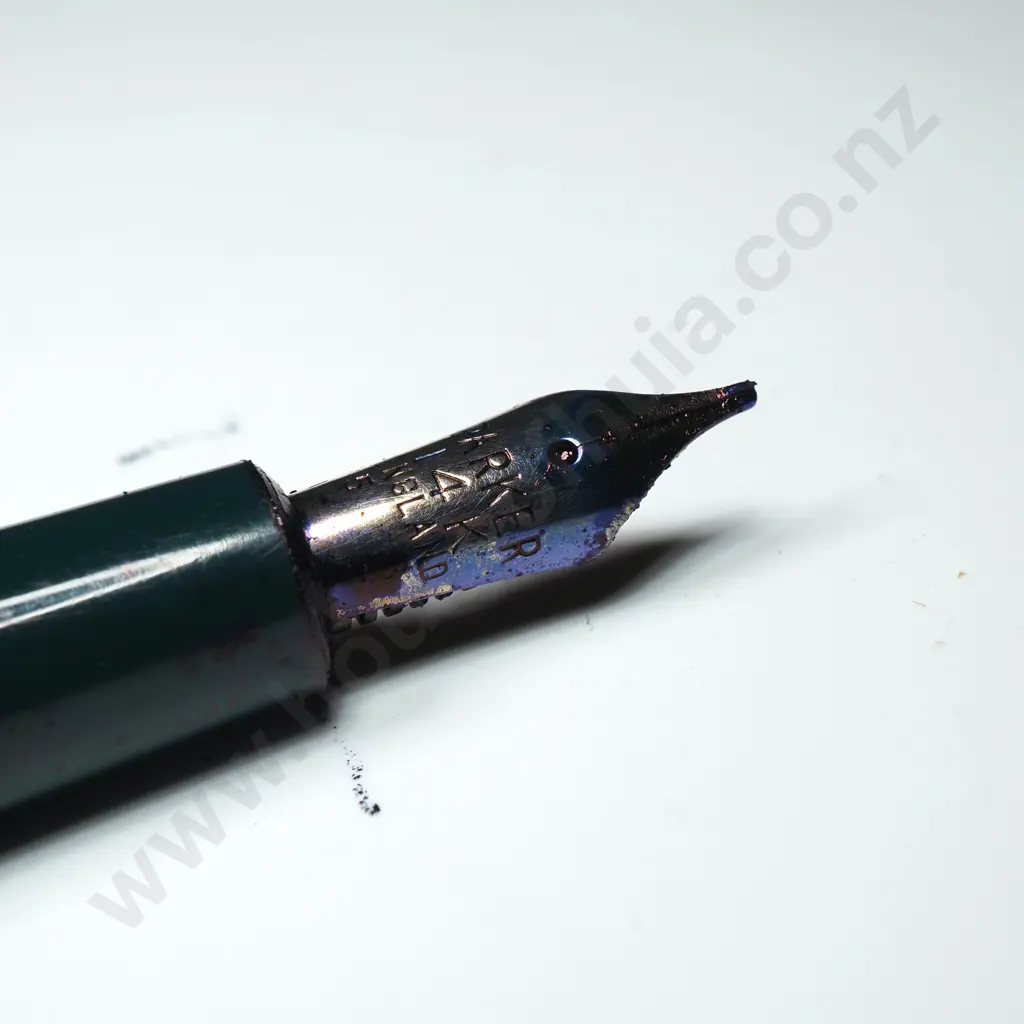 Vintage Parker Fountain Pen In Original Box w 14ct Gold Nib Image 1++