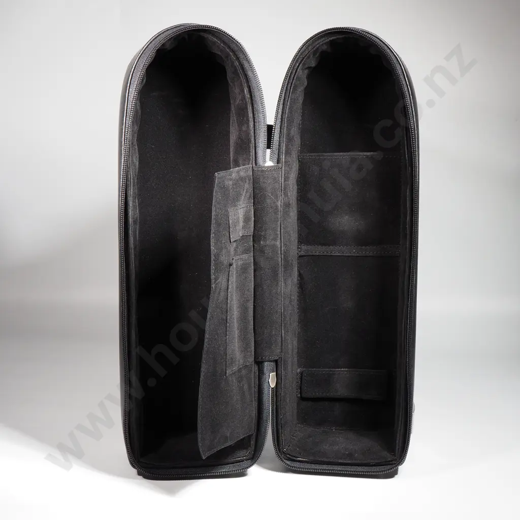 Two Black Leather Wine Carrier Image 1++