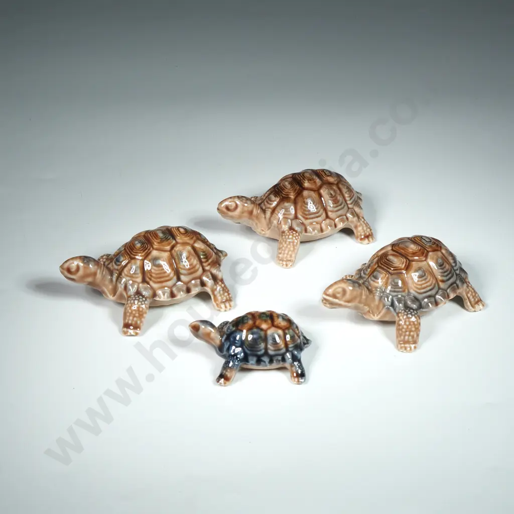 Vintage English Wade Pottery Turtles Image 1++