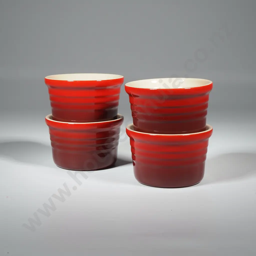 Four Small  "Le Crueset" Ramekins Image 1++