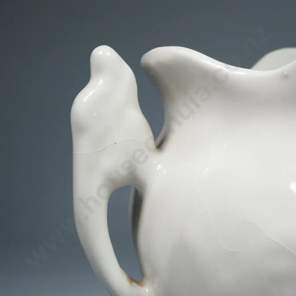 Vintage Staffordshire Pottery Handle Jardinière #2 Image 1++