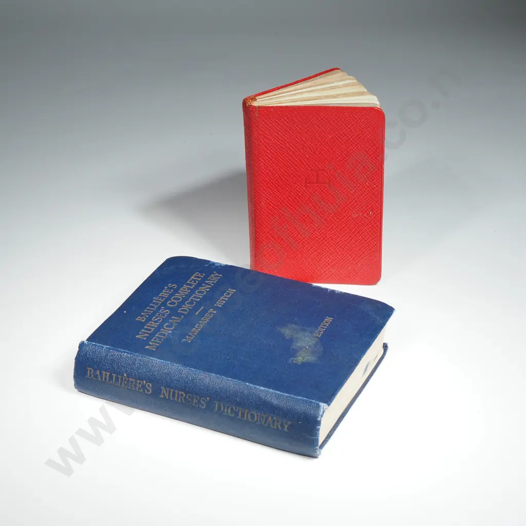 Two Books - Baillieres Nurses Complete Medical Dictionary & The Ritual of the Royal Arch Image 1++