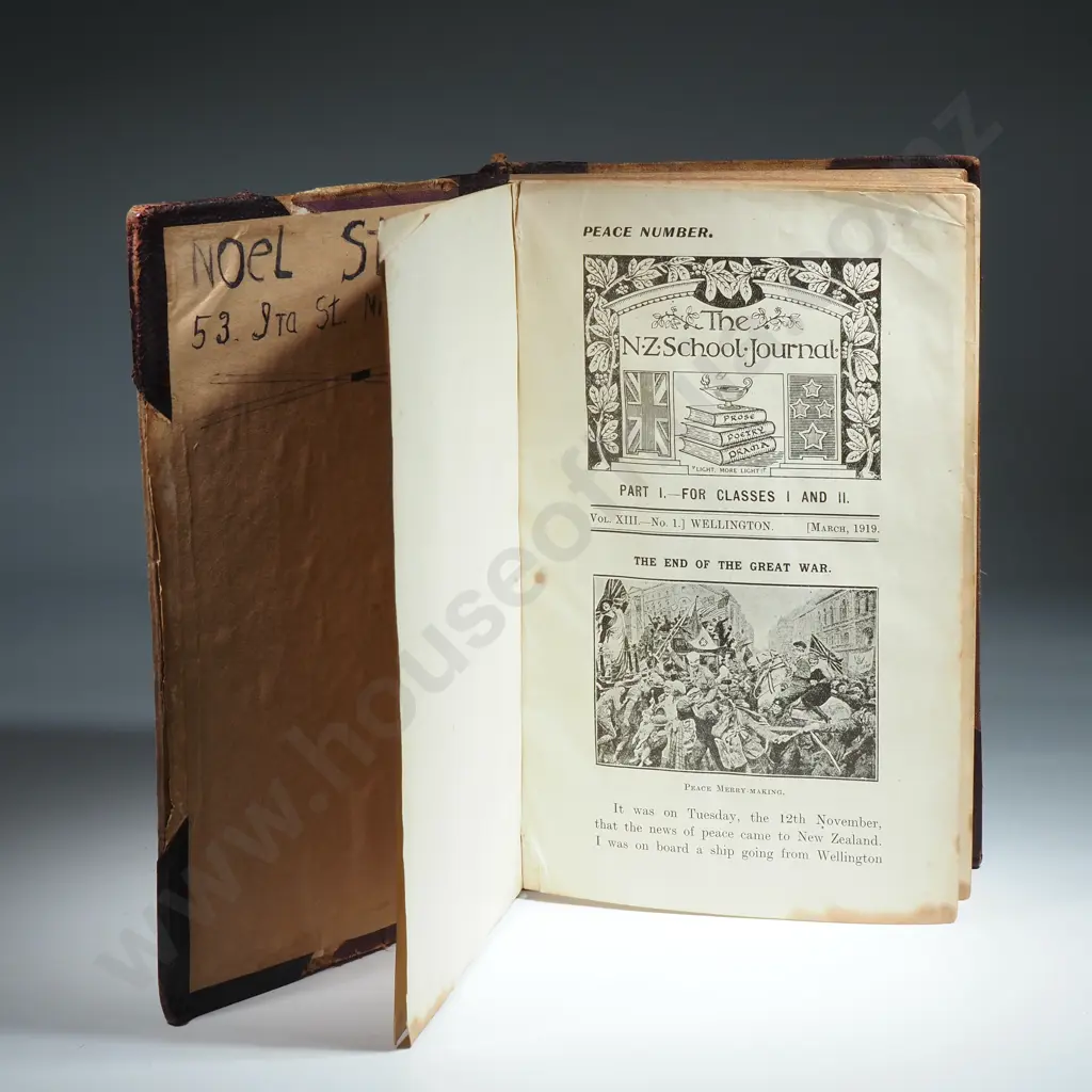 The New Zealand School Journal Volume 1919 Vol 13 Image 1++