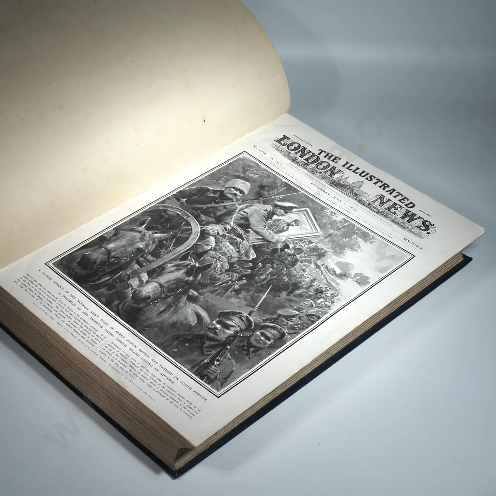 Illustrated London News July-Dec 1916,  Published by Illustrated London News., London, 1916 Image 1++