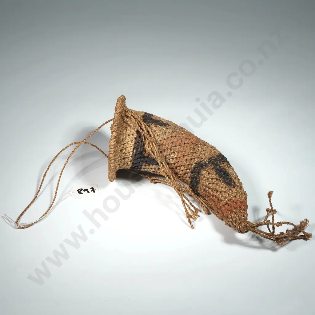 Papua New Guinea Koteka (Penis Sheath)  Made From Woven Fibres  Image 1++