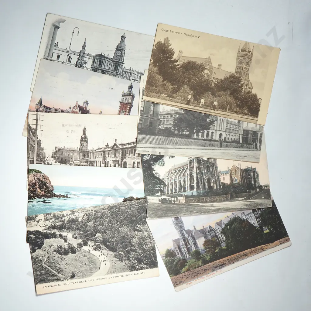 Assorted Lot of Ten Antique New Zealand Themed Postcards  Image 1++