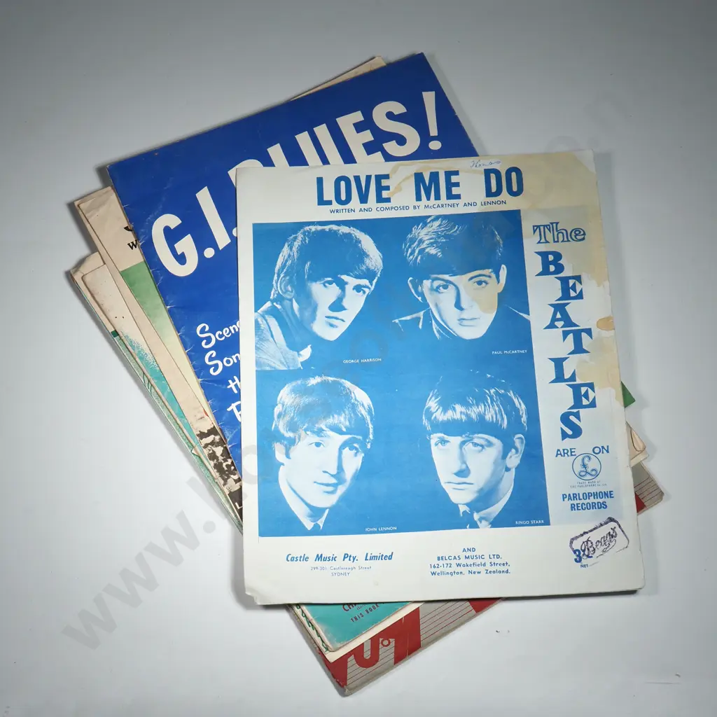 Sheet Music To Include - Chappells Album, Summer Holiday By Bruce Welch, Johnny Will, GI Blues, Mexico ETc. Image 1++