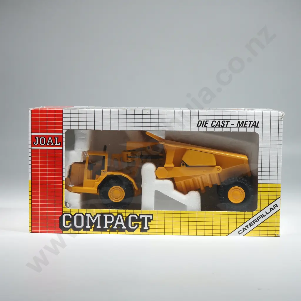 Vintage Joal Diecast Caterpillar Compact Tractor Cat 631D w Tipper, Heavy Duty Image 1++