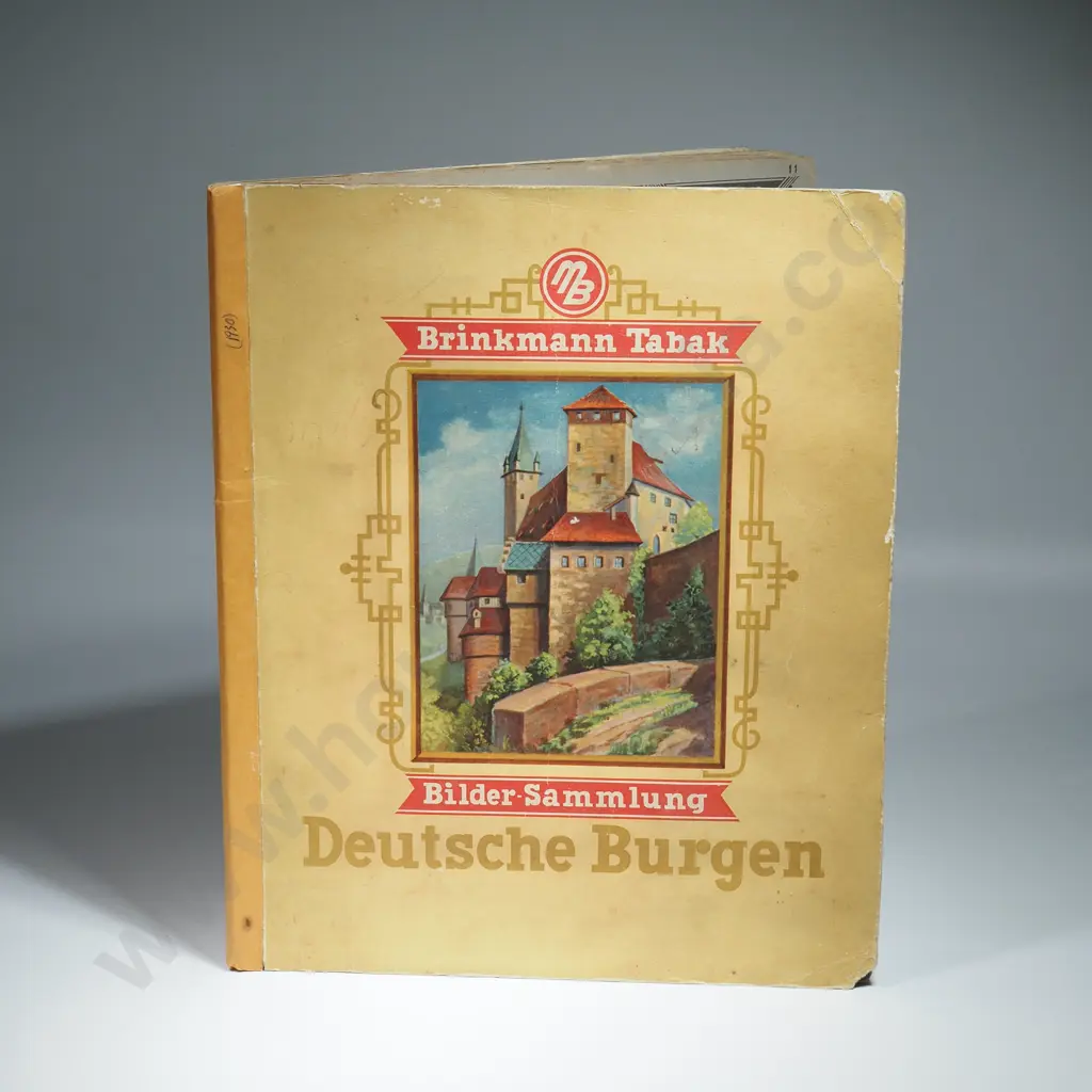 German Castles Album - 120 Cards, Brinkmann tobacco Image 1++