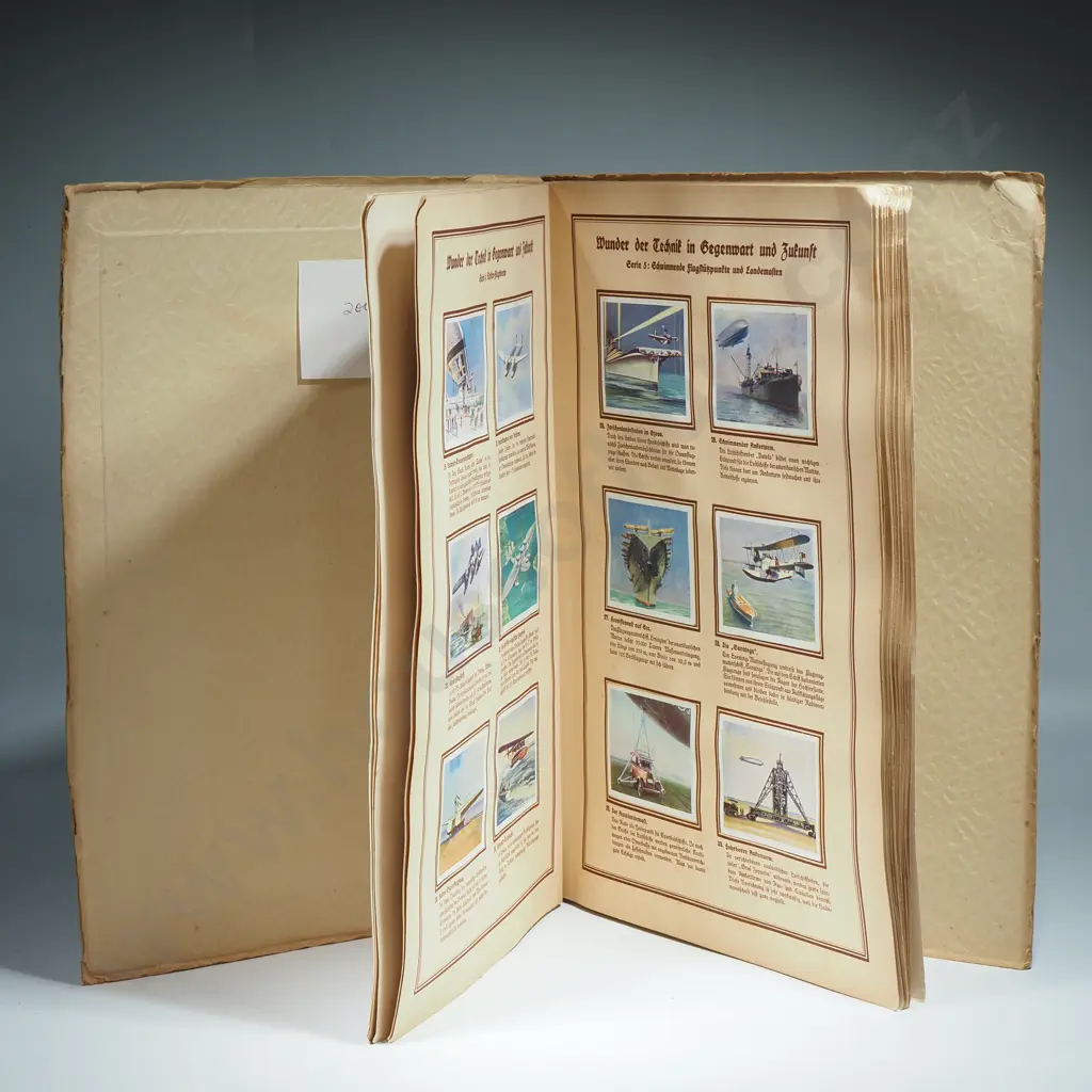 Wonders of Technology in the Present & Future Album - 200 Cards 1934 Image 1++